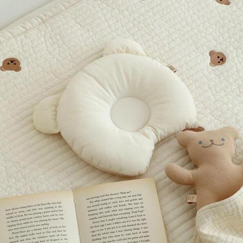 Baby Anti-Flat Head Pillow | Pure Cotton for 0-3 Years | Newborn Shaping Pillow