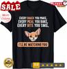 2025/Every Snack Funny Chiweenie Cute Puppy Owner Dog Lover Gift Unisex T-Shirt Unisex T-Shirt