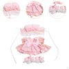 38cm Pendant Doll Clothes Fashion Clothing Little Girls Gift DIY Dress up Toy Party Favor