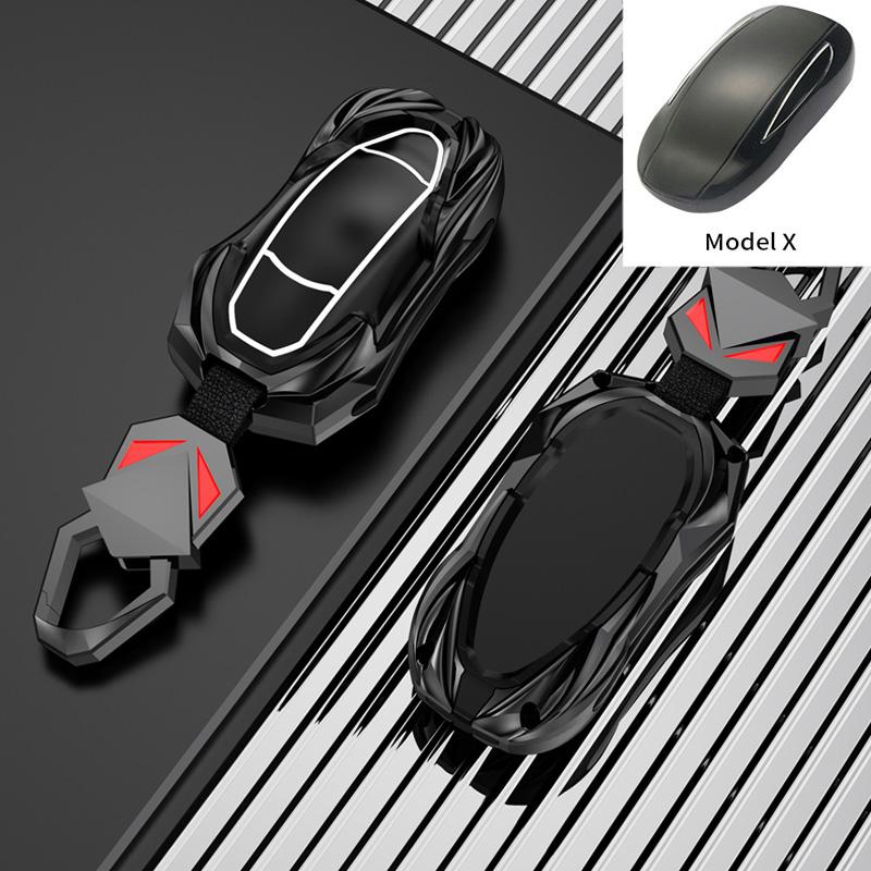 Car Smart Key Case Cover For Tesla Model 3 Model X Model S Model Y Bag Protector Fob Band Shell Holder Keychain Accessories