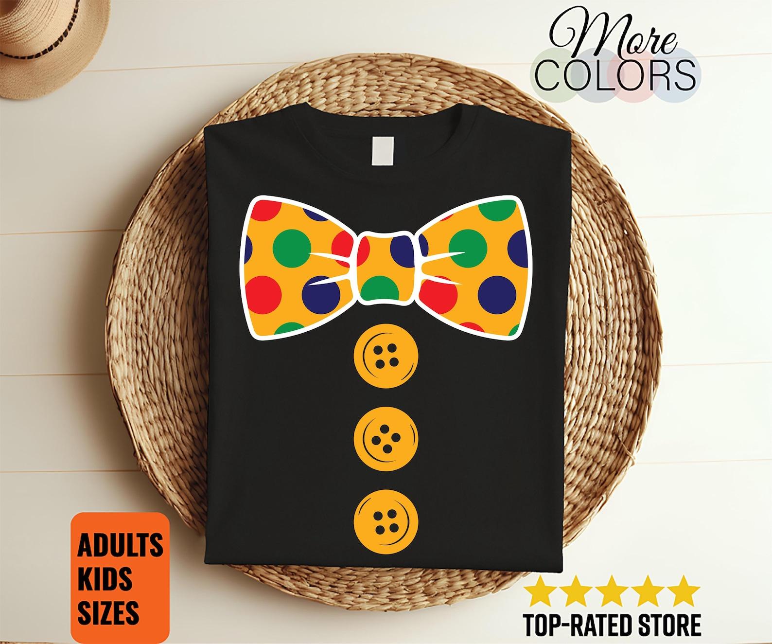 Clown Costume Halloween Funny Circus Clown T-shirt, Gift Shirt For Circus Them Party, Matching Family Group Friends Outfit, Clown Lovers Tee 160