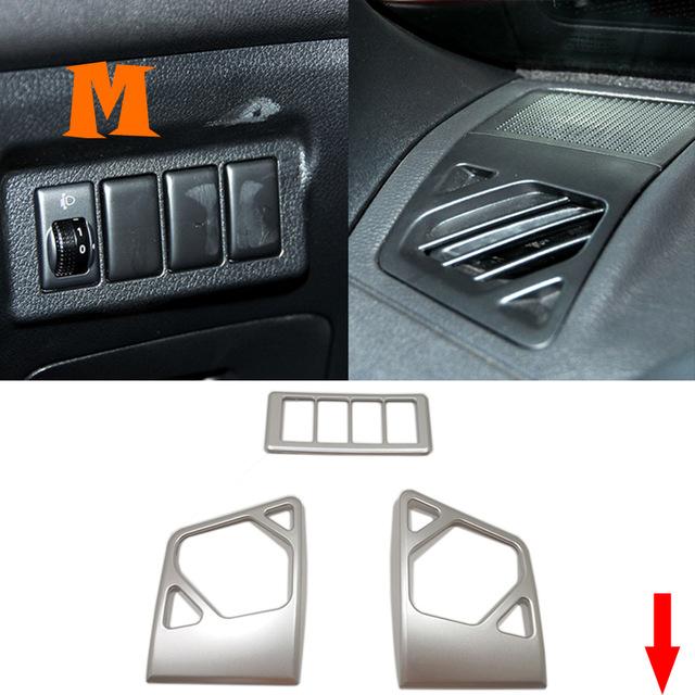For Nissan X-Trail T31 X Trail 2008 2009 2010 2011 2012 2013 ABS Chrome Car Inner Door Bowl Decoration Strip Trim