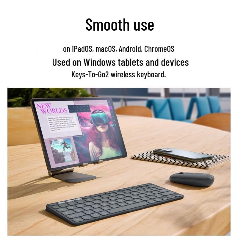 Logitech Keys To Go 2 Wireless Bluetooth Keyboard