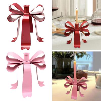 Železné lukové svícny Dekorativní stojan na svíčky Středový díl stolu pro slavnostní domov Sváteční atmosféra