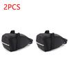 1-2Pcs 1L Bicycle Saddle Bag Waterproof Saddle Bag MTB Seatpost Rear Storage Pouch Cycling Seat Rear Equipments