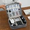 Power Bank Three Layers Waterproof Cable Bag Charger Plug Storage Storage Bag Electronic Organizer