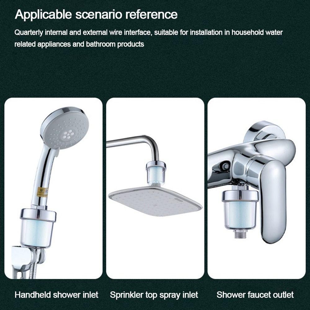 Environmentally Bathroom Cotton Shower Filter Faucets Purification Water Purifier Chlorine Removal