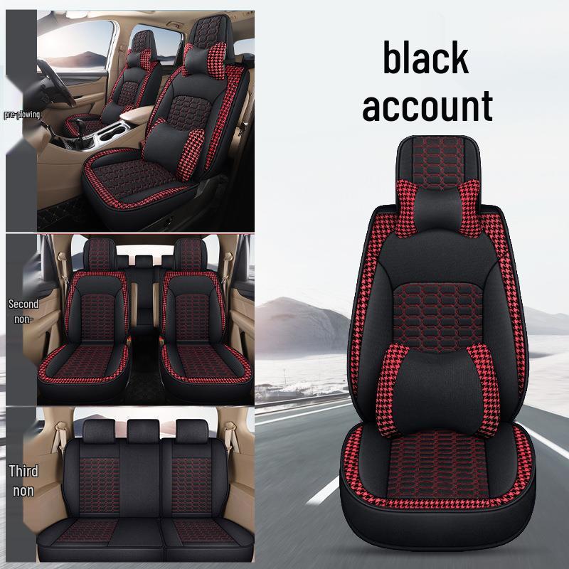 2016 Baojun 730 Universal Linen Seat Cover, Full Coverage for Seven-Seater, All-Season.