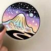 50/100pcs Kawaii Transparent Magic Cartoon Stickers Gothic Witch Aesthetic Decals Toys Kids Decoration Scrapbooking Supplies