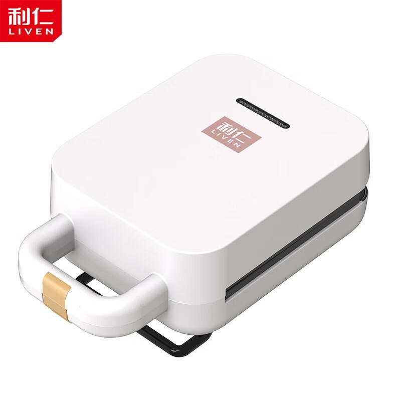 Liven Mini Sandwich and Waffle Maker CN plug (adapter included) 2 Plate Sets