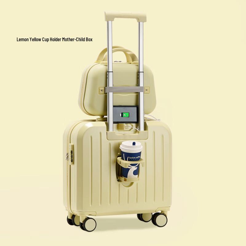 Multifunctional Carry-On Suitcase 18 inches
