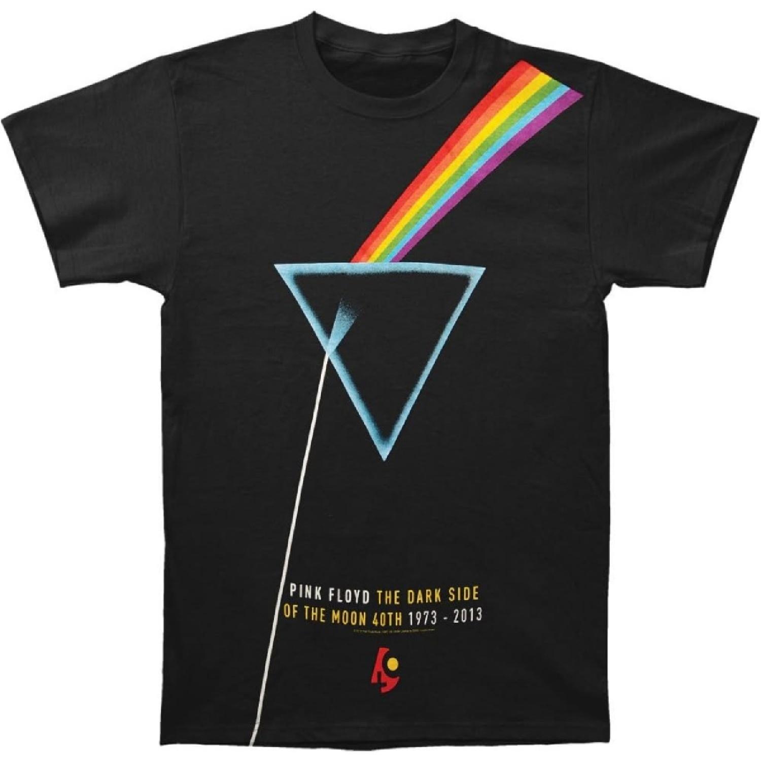 Pink Floyd - Dark Side of The Moon 40th Subway T-Shirt S