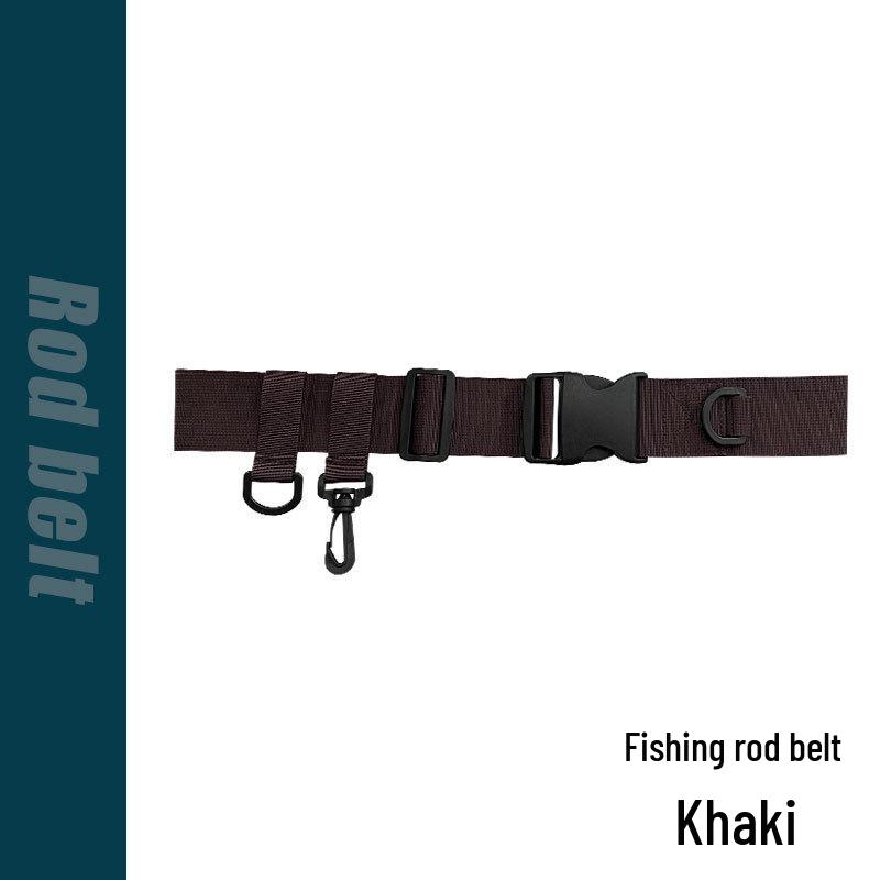 

Universal Portable Wearable Fishing Rod Holder with Waist Belt for Sea and Rock Fishing