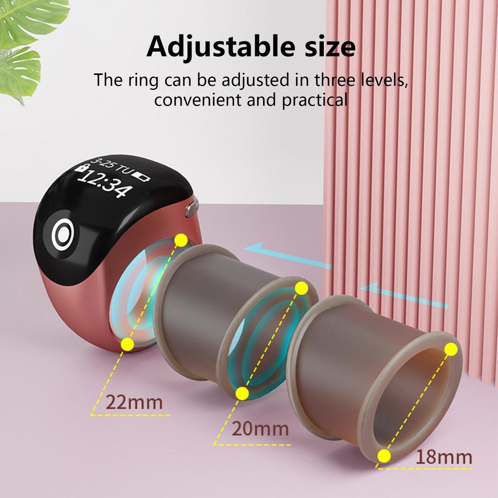 Smart APP Finger Counter Smart Ring Blue Tooth Electronic Counter Precise Real Time Counting Gadget Digital Tally Counter