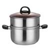 Yibo Dele 24cm Stainless Steel Double Layer Steamer Pot
