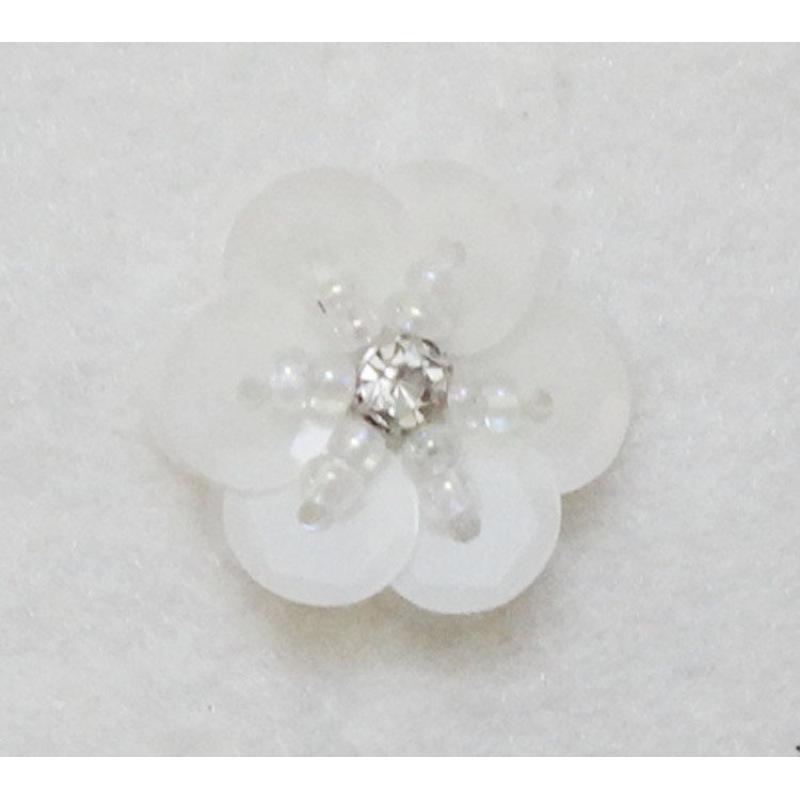 Hand-Sewn Sequin Flower Patches for Clothing, Hats, Bags, and Hair Accessories