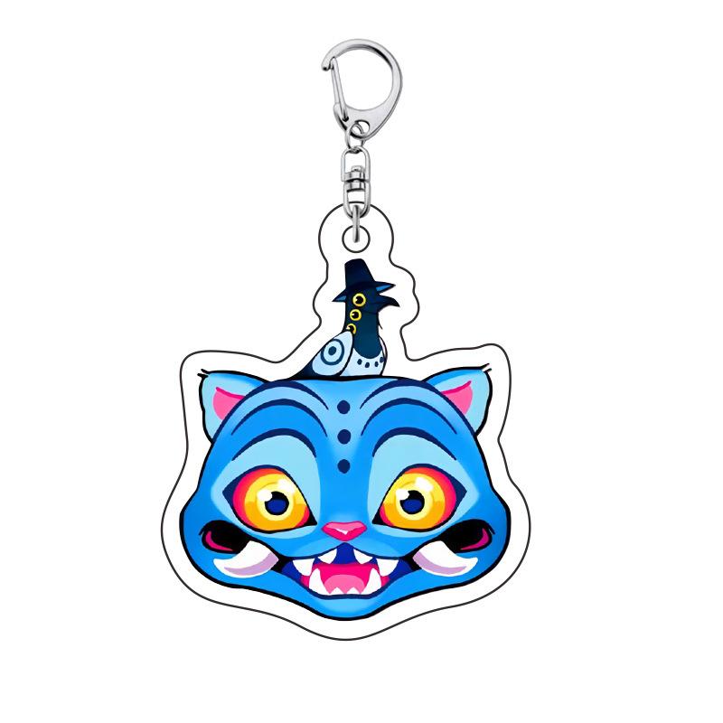 Acryl Flacher 2D Anhänger - Multifunktionales Hängendes Ornament Feiertags Auto Innenraum Dekoration Schlüsselanhänger Rucksack Anhänger