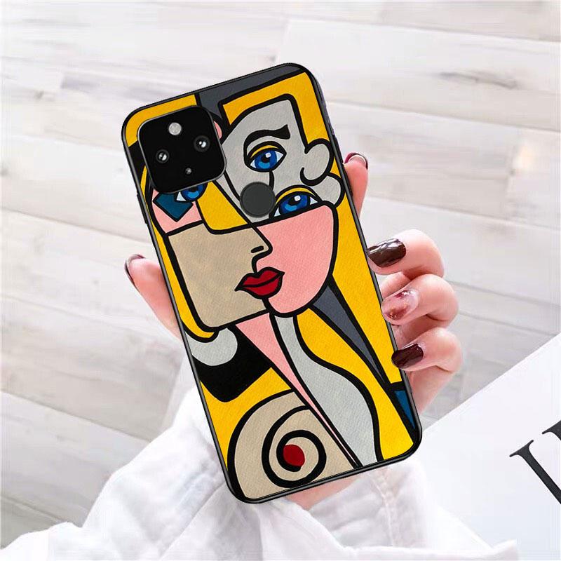 Picasso Abstract Art Painting Phone Case for Google Pixel 10 9 Pro XL 9A 8 7 6 Pro Pixel 8A 7A 6A Pixel 8 7 6 5