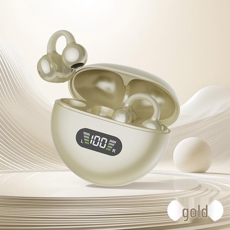 Q71 Premium Bluetooth Ear Clip Earphones: Noise-Cancelling, Wireless, Ultra-Long Battery Life
