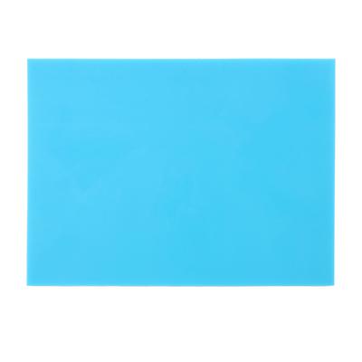 Rubber Carving Block for Printmaking Soft Crafts Linoleum Block 3 Layer Blue White Blue 20x15x1cm