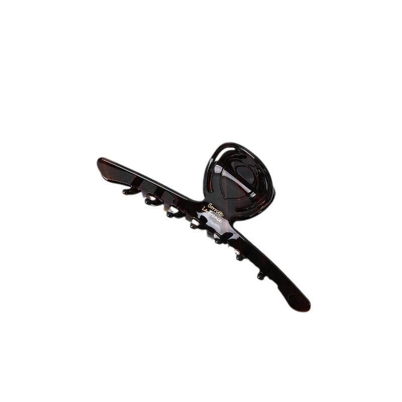 Stylish French Retro Acetate Hair Claw Clip for Updo