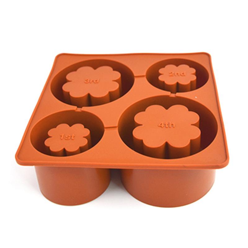 Stanley 40oz Food Grade Silicone Ice Cube & Pop Mold Tray Lucky Clover Ice Cup