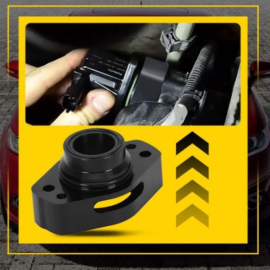 BOV Black Off Blow Adapter Valve For 2016- Ford F-150 2.7L 3.5L Ecoboost