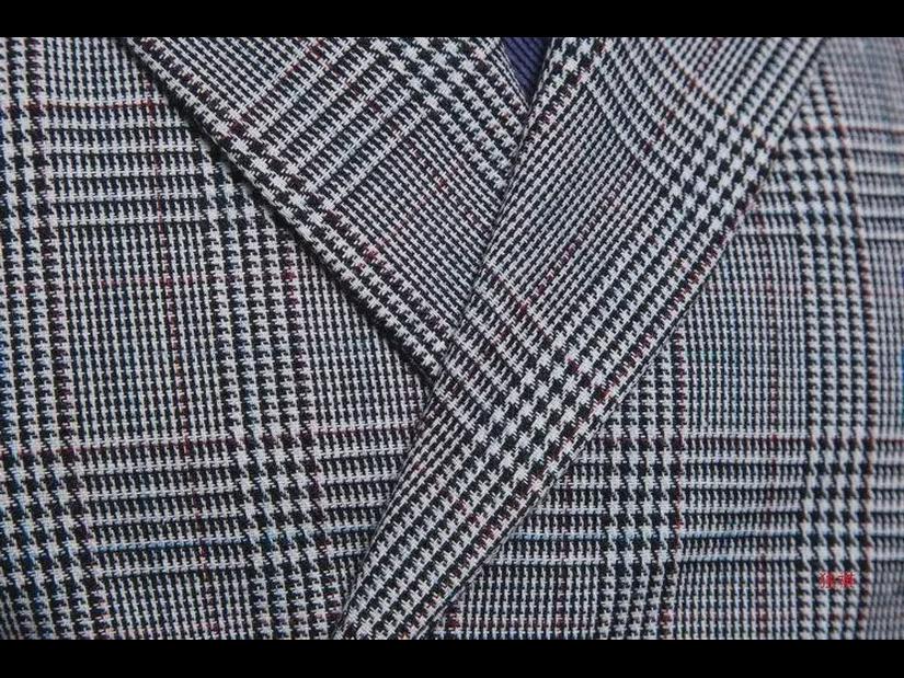 Spring & Autumn Men's Double-Breasted Plaid Suit Vest - Korean Slim Fit