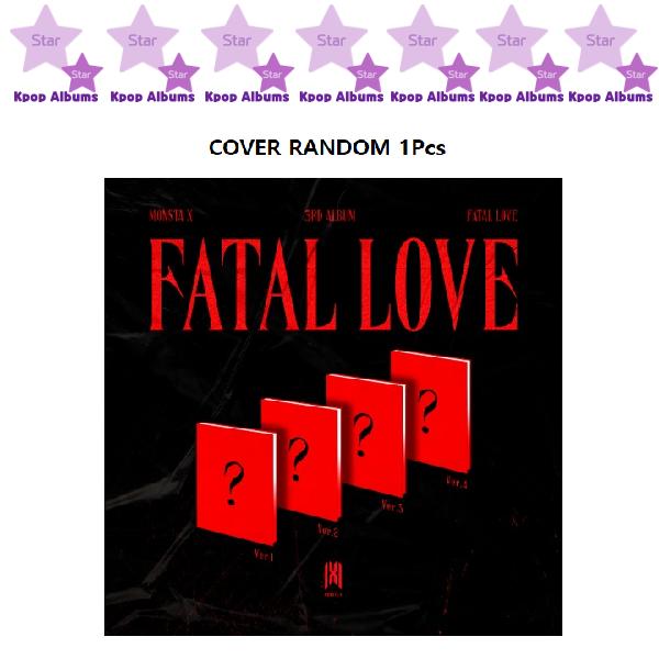 

MONSTA X - FATAL LOVE / 3-й альбом (версия компакт-диска) (kpop)