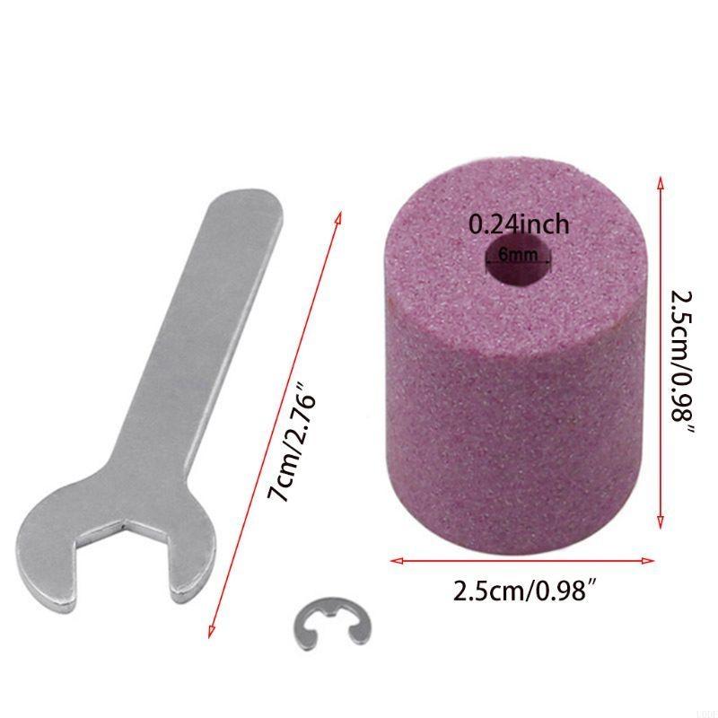 Portable Drill Bit Sharpener Corundum Grinding Wheel for Grinder Tools