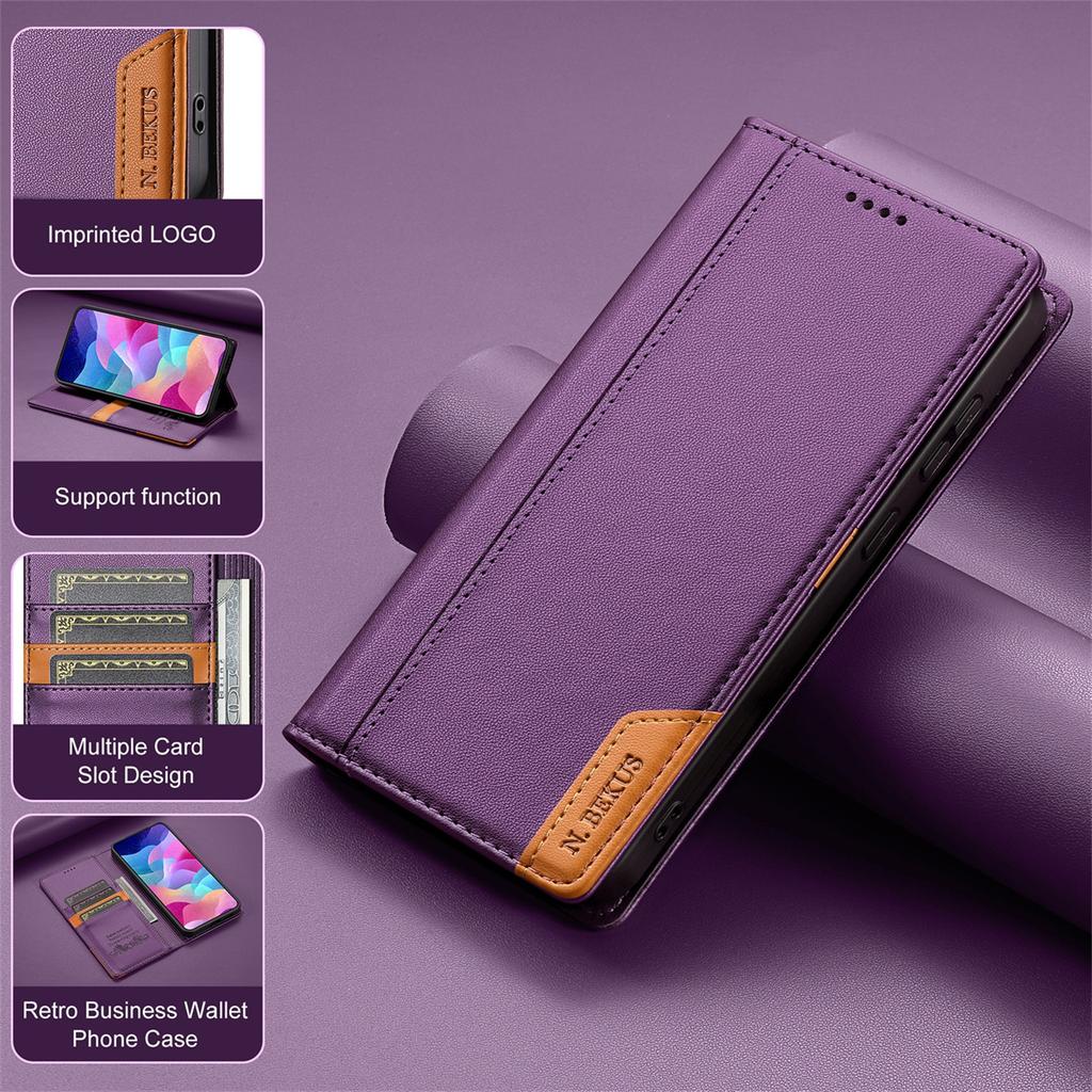 For Samsung Galaxy All Series. for Samsung S / A / M / Note series.Wallet Phone Case Multifunctional Stand RFID Protection Fashion Faux Leather