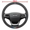 For Chery Tiggo 8 Arrizo 5 Pro Gx 5x eQ7 Chery Tiggo 7 Pro Car interior Accessories 3D embossing 38cm Auto Steering Wheel Cover