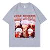 Devil May Cry 2025 Girl Dinner T-Shirt Herren Damen Kleidung Anime Spiel Grafik T-Shirts Gothic Mode Y2k Kurzarm T-Shirts