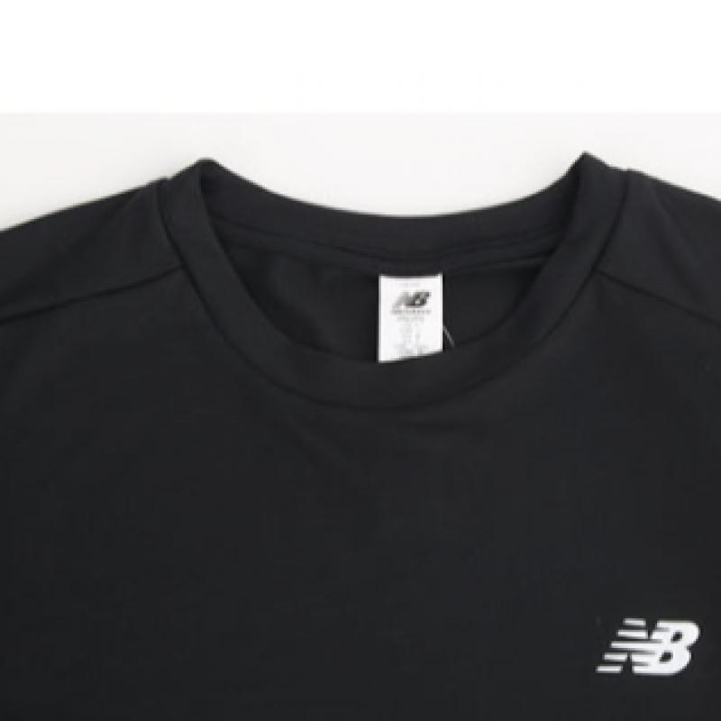 New Balance Half Club  Men S ShorT Sleeve T ShirT SporTS ShorT Sleeve Black mT51801 Bk