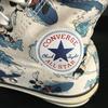 Disney × Converse Mickey High-Top Sneakers White Light Blue 23.0cm(USED)