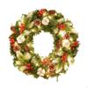 Christmas Wreath with Lights Winter for Front Door Garden Festival