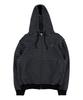 The Coldest Moment Tcm Stripe Hooded Zip-Up (Charcoal/Black)