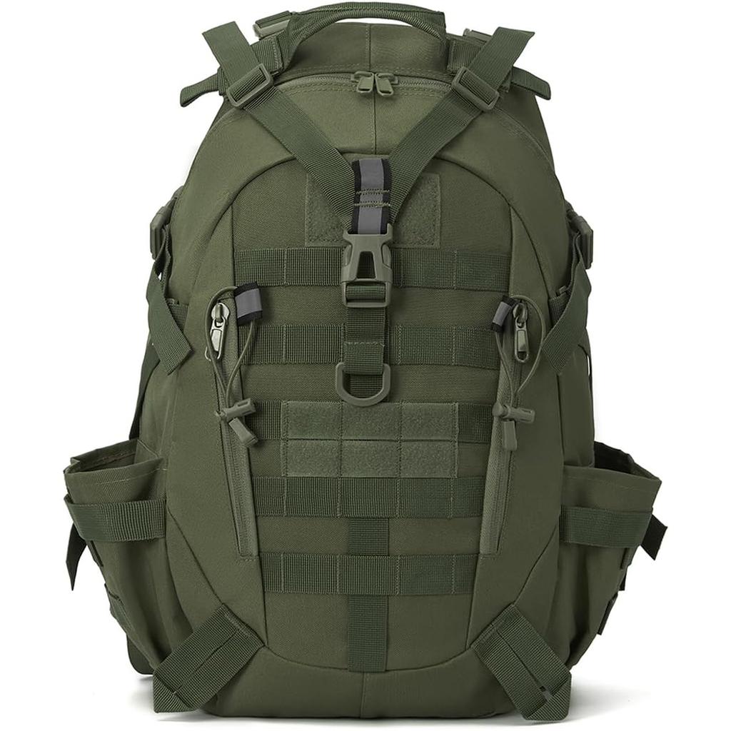 40L Tactical Backpack For Men Camping Hiking Backpacks Reflective Outdoor Travel Bags Survival Molle Climbing Rucksack Bag