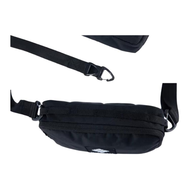 New Columbia Fabric Shoulder Bag Unisex Black UU2768-010