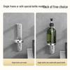 Punch-Free 304 Stainless Steel Wall-Mounted Soap & Sanitizer Dispenser
