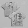 My Dress-Up Darling Marin Anime T-shirt Vintage Washed Oversized T Shirt Summer Short Sleeve Cotton Tees Tops Men Women Clothing