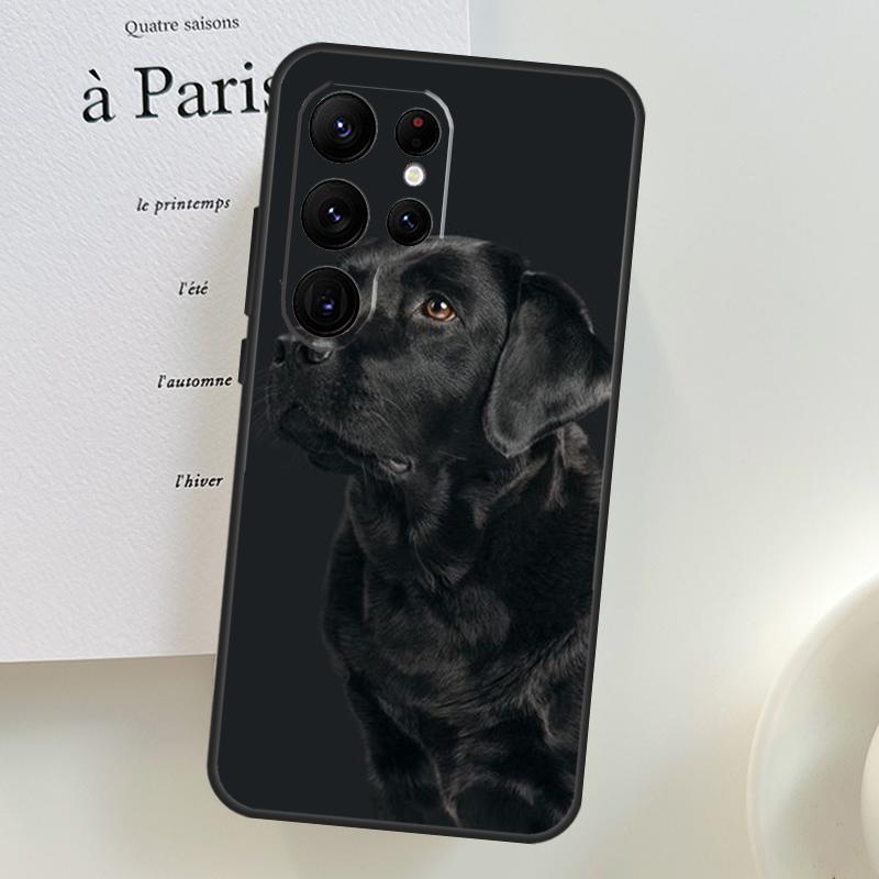 Labrador Puppy Dog Case For Samsung Galaxy S26 Ultra S25 S23 S22 S21 S24 Ultra S10 S20 Plus S25 FE Phone Cover