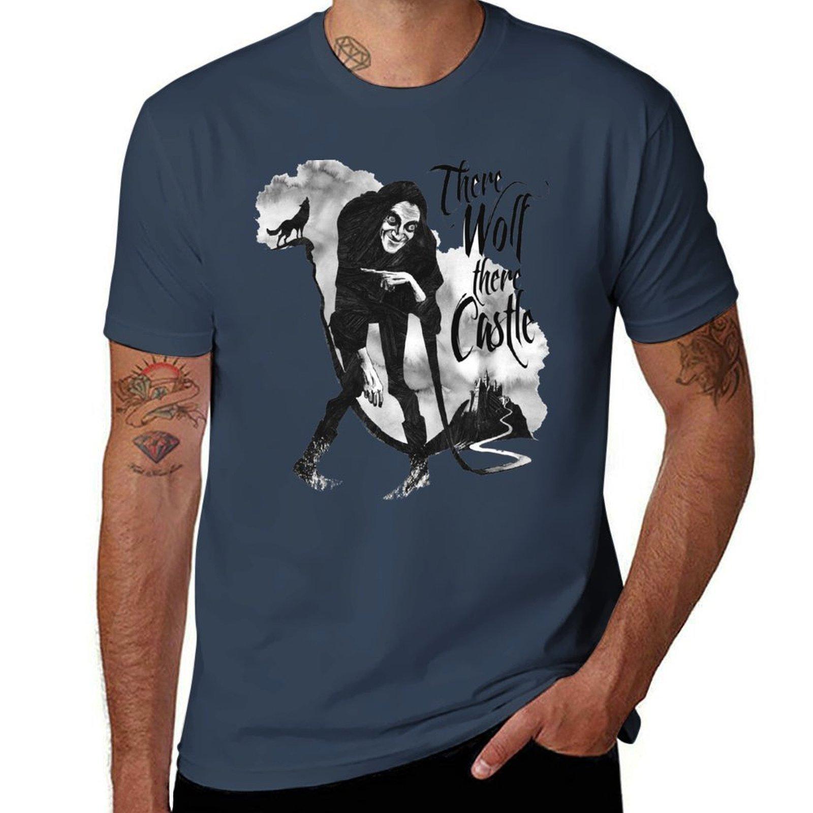 There Wolf There Castle Tshirt High Quality Durable Tshirt S