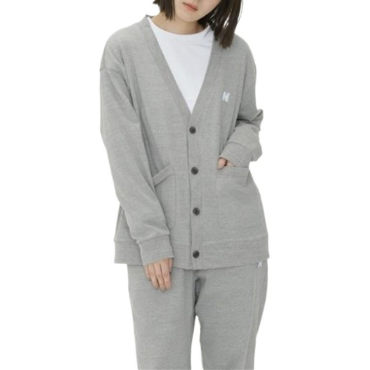 New Balance MET24 N Cardigan Jackets & Coats Unisex Sport Gray AMJ35092-AG