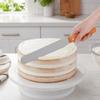 Wood Handle Stainless Steel Spatula Straight Blade Bread Cream Scraper  Cake Decorating