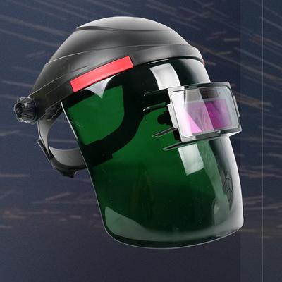 Stor visningsskärm Svetsmask Solar Automatisk dimning Huvudmonterad Svetshjälmsvetsning