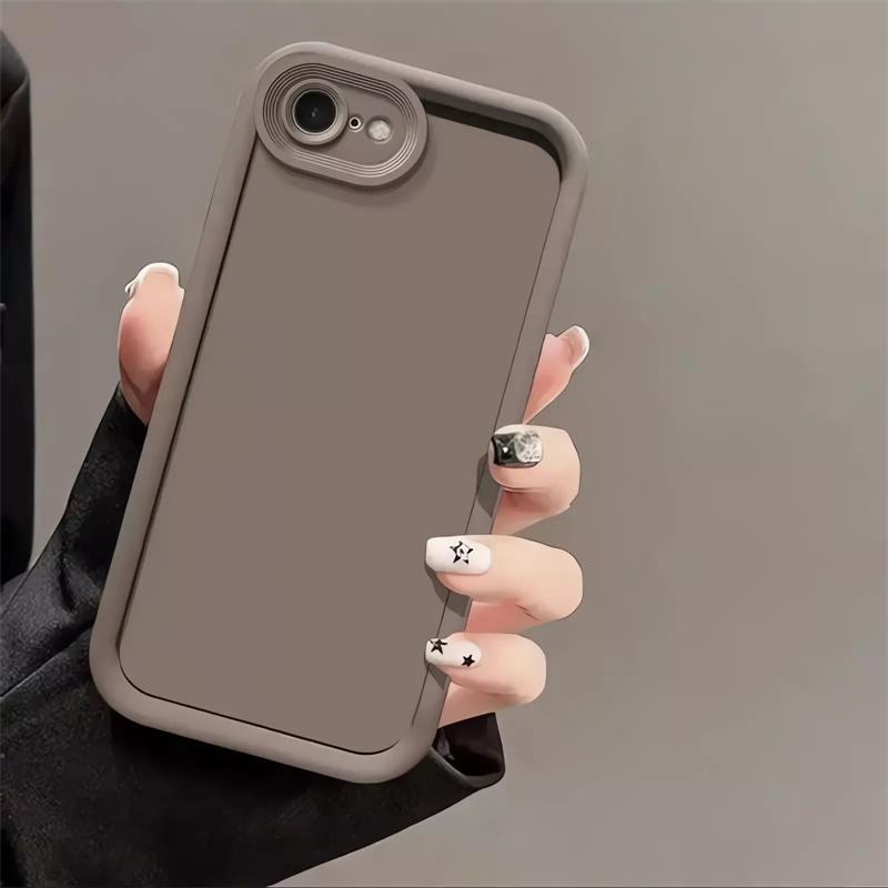 

Ударопрочный Мягкий ТПУ Чехол Для Телефона Для iPhone 16e 15 14 13 12 11 17 Pro Max Plus Чехлы Камера Конфетный Цвет Силиконовый Бампер Задняя Крышка For iPhone 16e