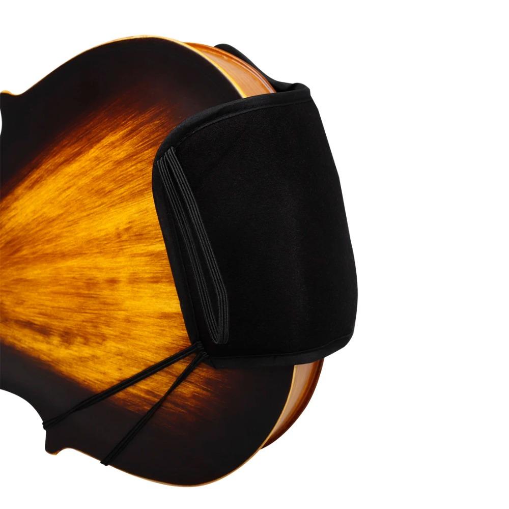 Cotton Violin Chin Rest Pad Cushion Fiddle Soft Cotton Cover  1/8 1/4 1/2 3/4 /4/4 Fiddle