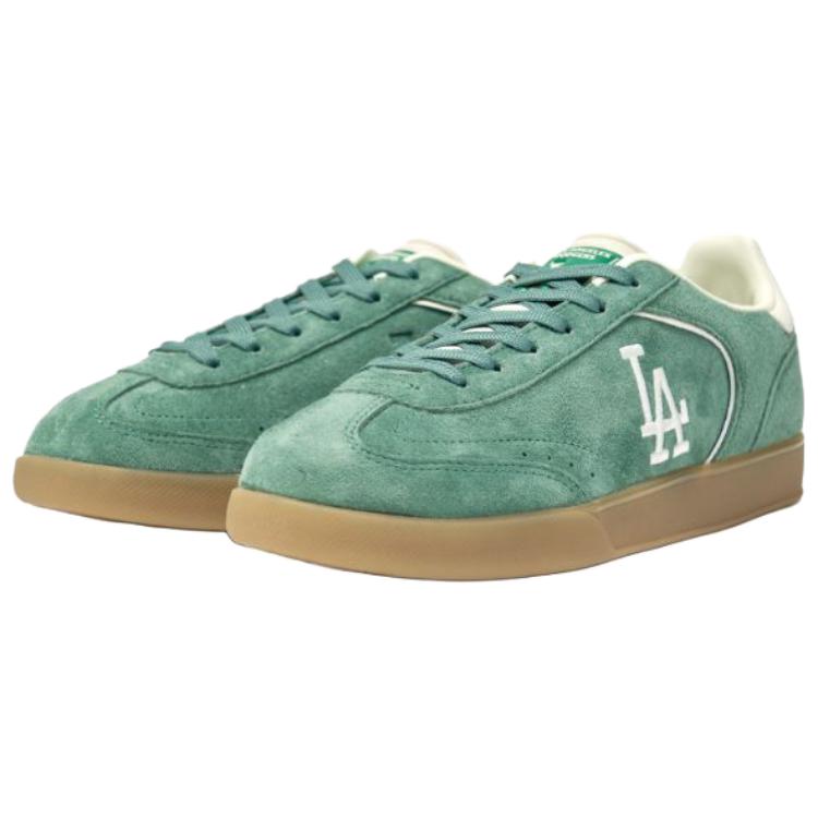 MLB Los Angeles Dodgers Non slip Lightweight Low top Skateboard Shoes Unisex Green 3ASXCB26N-07GNS