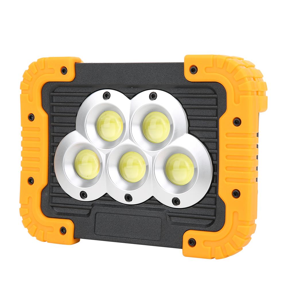 Mini Solar Light  Multi Functional COB Working Lamp Portable Camping Lamp for Outdoor Fishing Repairing Picnic